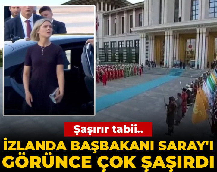 İzlanda Başbakanının Ankara'daki Saray şaşkınlığının nedeni belli oldu