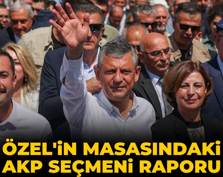 Özgür Özel'in masasındaki AKP seçmeni raporu