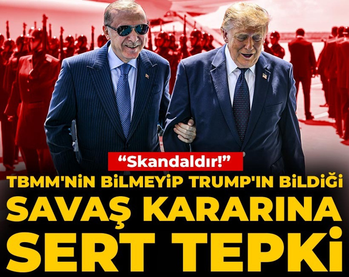 TBMM'nin bilmeyip Trump'ın bildiği savaş kararına Özel'den sert tepki: Skandaldır!