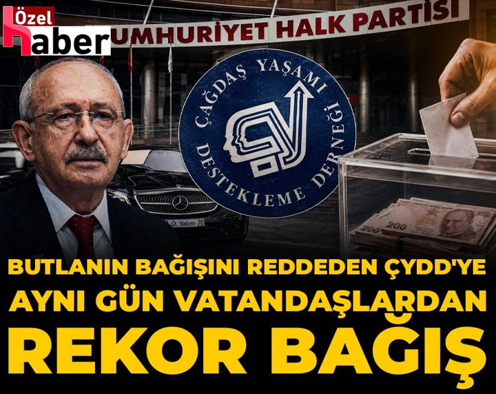 Butlanın bağışını reddeden ÇYDD'ye aynı gün vatandaşlardan rekor bağış