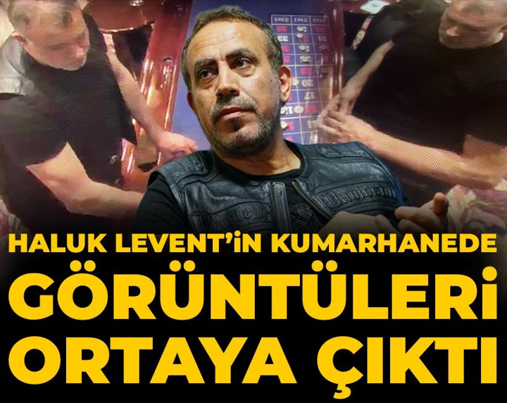 Son Dakika | Haluk Levent’in kumarhanede görüntüleri ortaya çıktı
