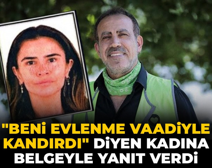 Son dakika | Haluk Levent "beni evlenme vaadiyle kandırdı" diyen kadına belgeli yanıt verdi