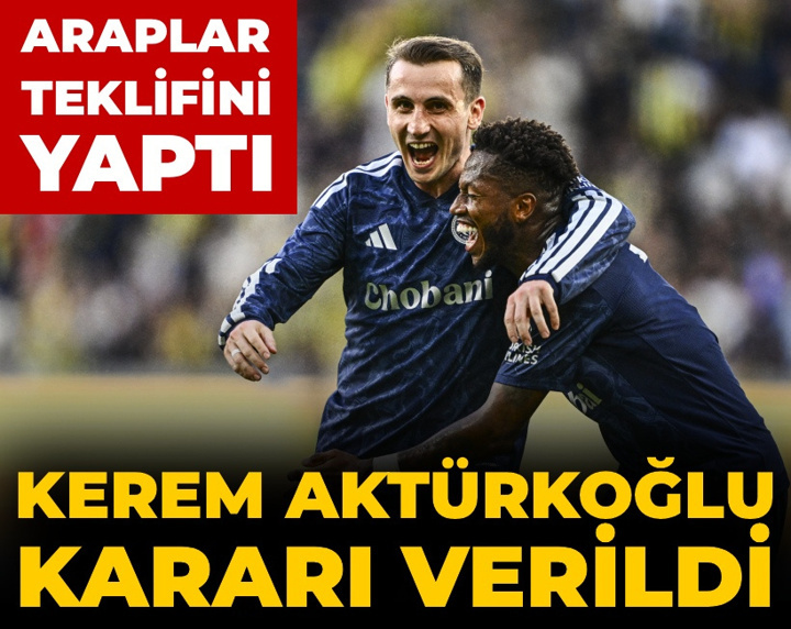 Fenerbahçe'de dev teklif sonrası Kerem Aktürkoğlu kararı verildi