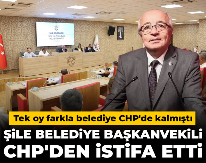 Son Dakika | Şile Belediyesi Başkanvekili Sacit Terzi CHP'den istifa etti