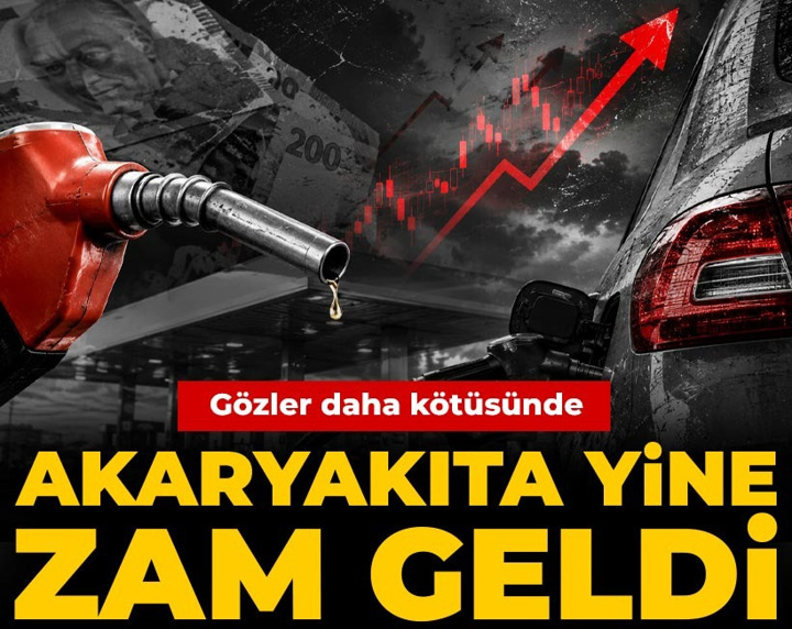 Akaryakıta yine zam geldi gözler daha kötüsünde