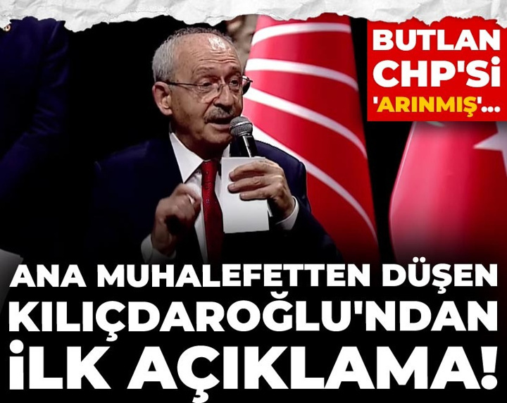 Son Dakika | Çoğu kendi döneminde seçilmiş 91 vekil gitti Kılıçdaroğlu yine ‘arındık’ dedi