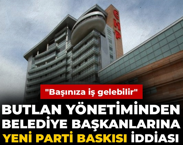 Butlan yönetiminden belediye başkanlarına YENİ Parti baskısı iddiası: Özgür Özel Halk TV'de anlattı