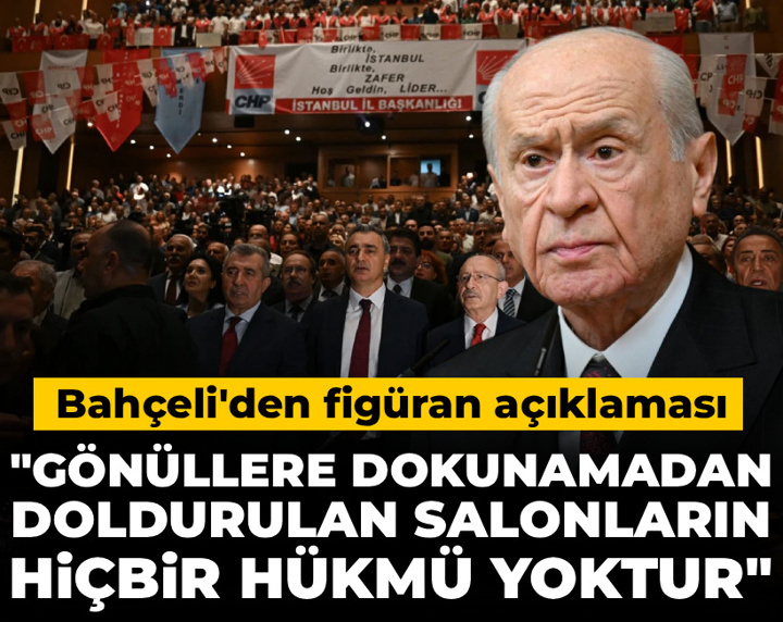 Son Dakika | Devlet Bahçeli'den YENİ Parti ve figüran açıklaması