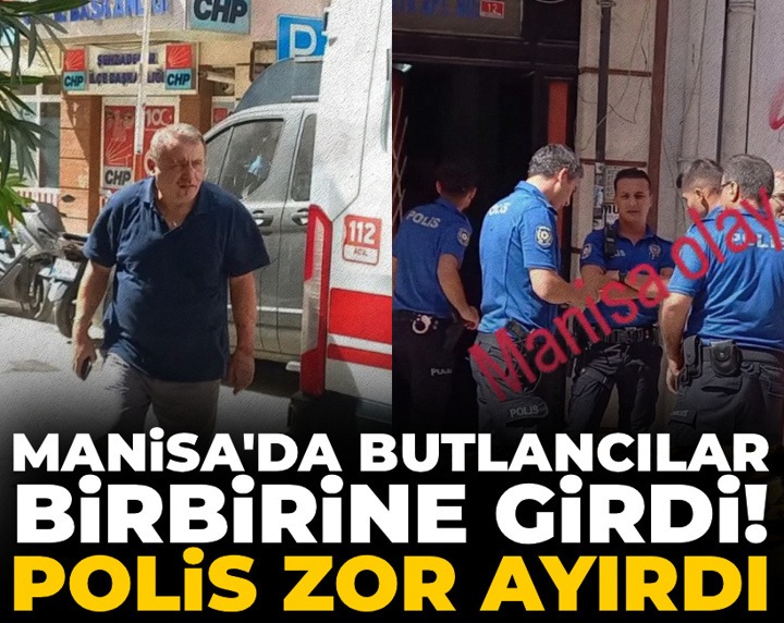 Son Dakika | Manisa'da butlancılar birbirine girdi! Polisler zor ayırdı