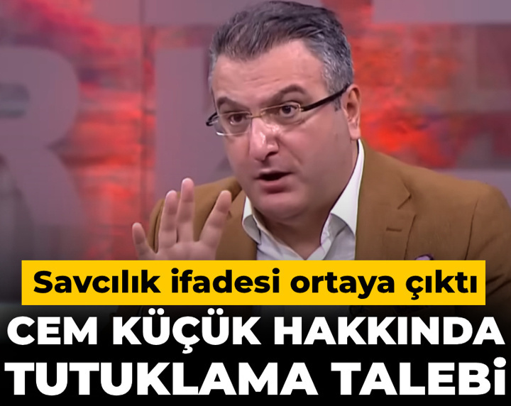 Son Dakika | Cem Küçük hakkında tutuklama talebi: İfadesi ortaya çıktı