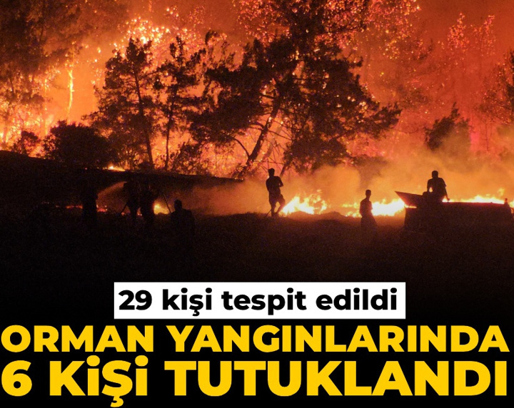 Son dakika | Bakan Gürlek açıkladı: 44 orman yangınıyla ilgili 6 kişi tutuklandı