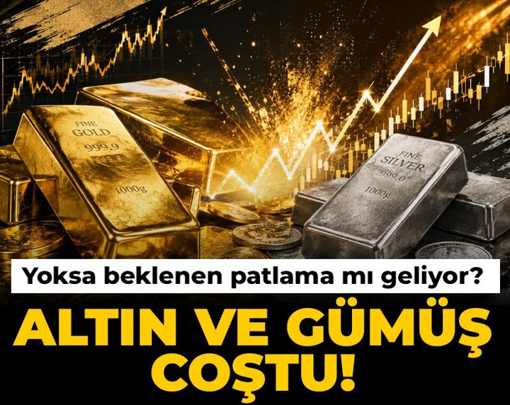 Altın ve gümüş coştu! Yoksa beklenen patlama mı geliyor?