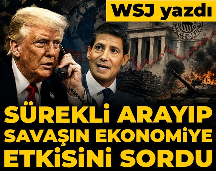 WSJ yazdı: Trump, Fed Başkanı Warsh'ı sürekli arayıp, savaşın ekonomiye etkisini sormuş