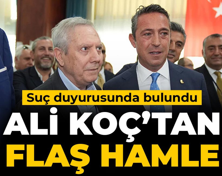 Ali Koç suç duyurusu yaptı: El konuldu