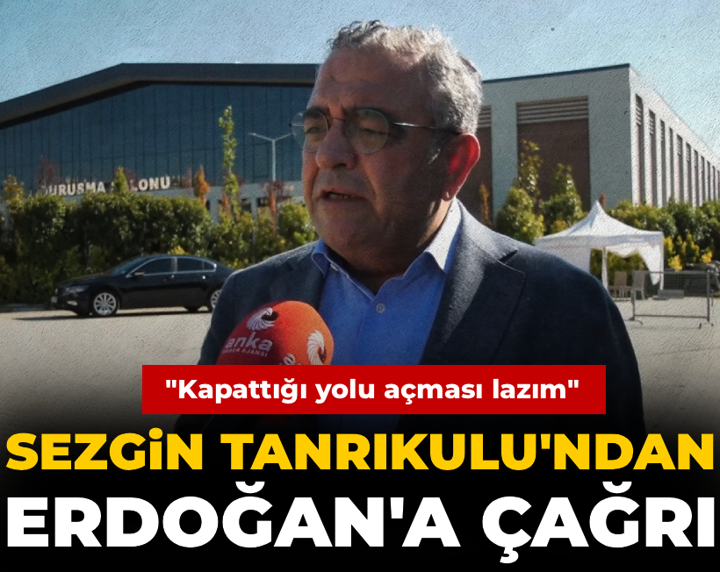Sezgin Tanrıkulu'ndan Erdoğan'a çağrı: Barış için AYM ve AİHM kararları uygulanmalı