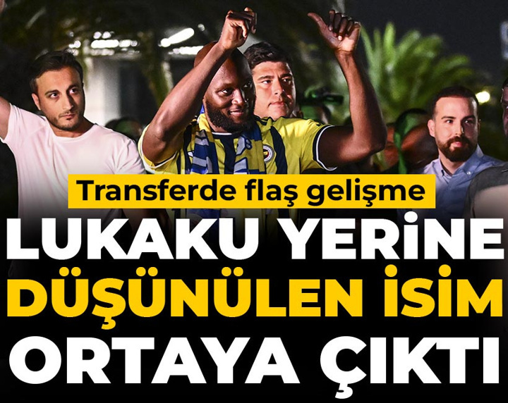 Lukaku'nun yerine düşünülen isim ortaya çıktı