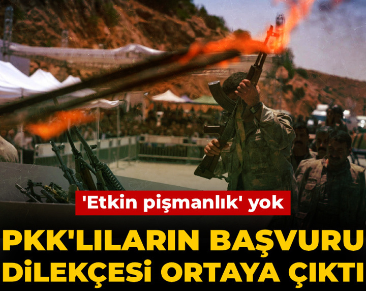 PKK'lıların başvuru dilekçesi ortaya çıktı! 'Etkin pişmanlık' yok