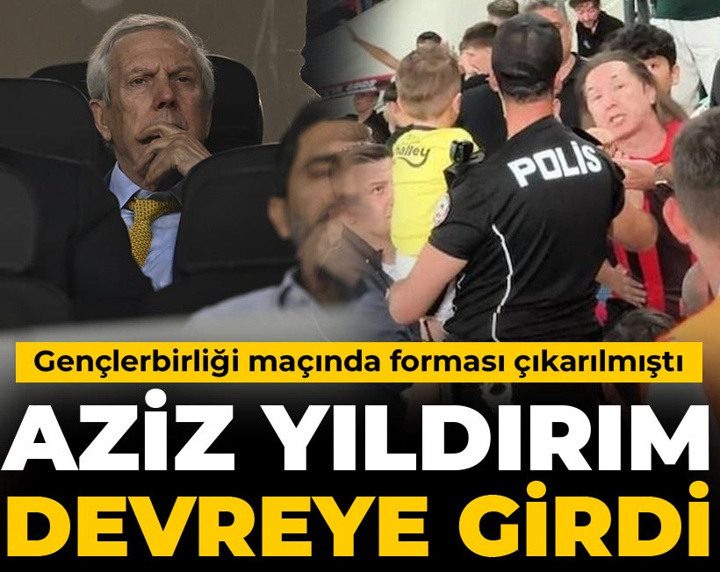 Gençlerbirliği maçında zorla forması çıkarılmıştı: Aziz Yıldırım devreye girdi