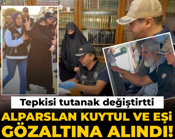 Son Dakika | Oktay Saral 'suyun ısındı' demişti: Alparslan Kuytul ve eşi gözaltına alındı