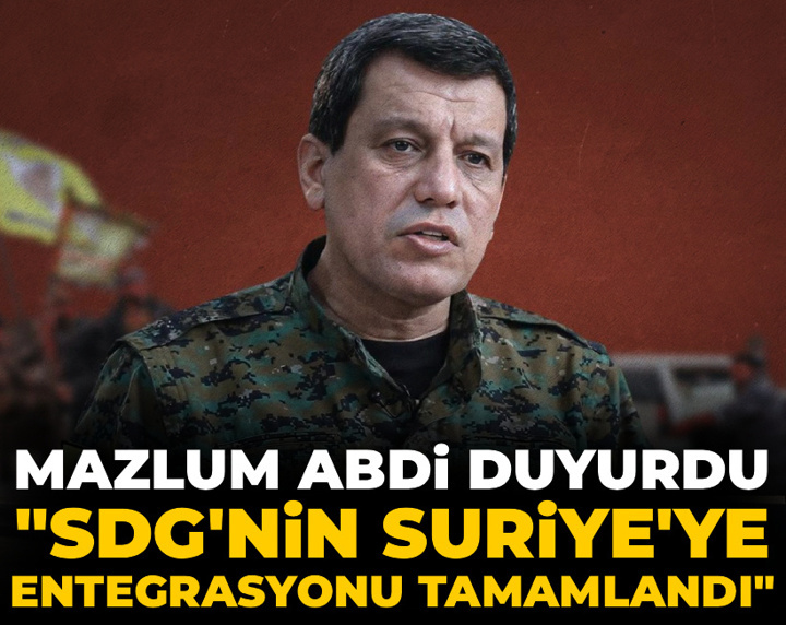 Son Dakika | Mazlum Abdi duyurdu: SDG'nin Suriye'ye entegrasyonu tamamlandı