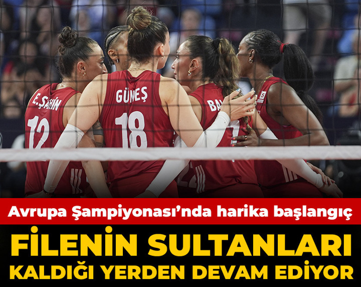 Filenin Sultanları'ndan Avrupa Şampiyonası'na harika başlangıç