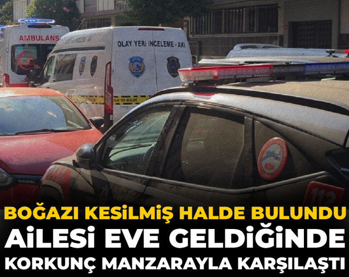Ailesi eve geldiğinde korkunç manzarayla karşılaştı!