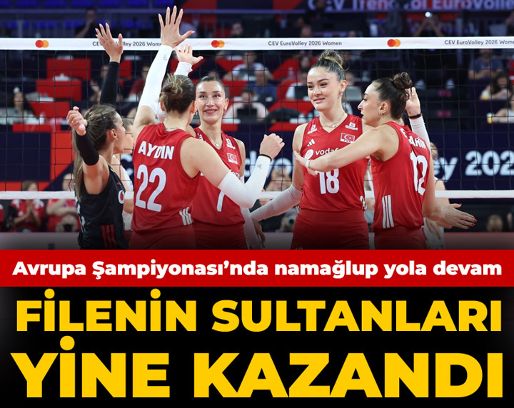 Filenin Sultanları yine kazandı: Avrupa Şampiyonası'nda namağlup yola devam
