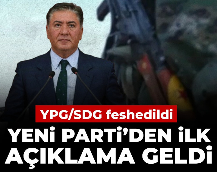 YPG/SDG feshedildi: YENİ Parti’den ilk açıklama geldi