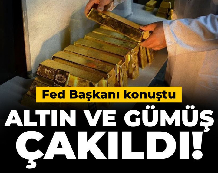 Fed Başkanı konuştu: Altın ve gümüş çakıldı!