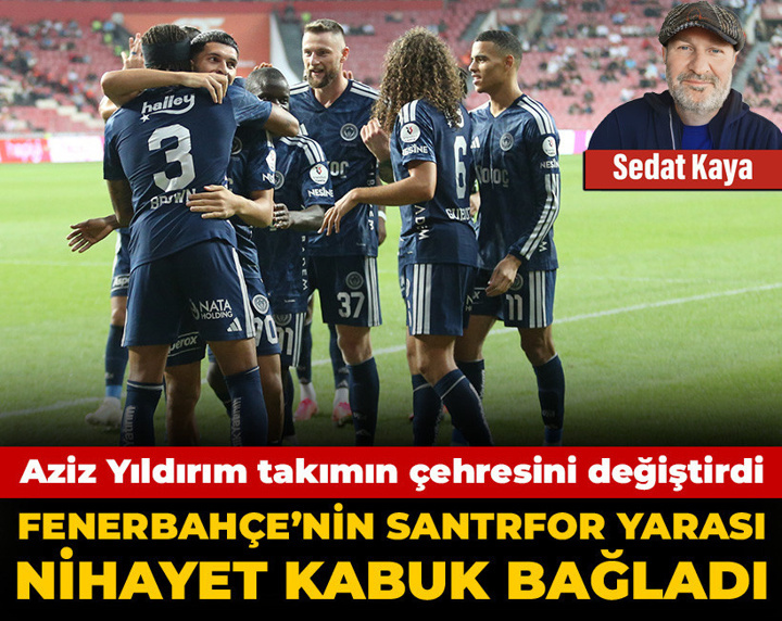 Fenerbahçe'nin yarası nihayet kabuk bağladı