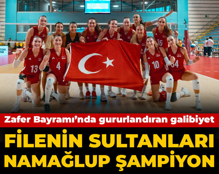 Son Dakika | Filenin Sultanları Akdeniz Oyunları'nda namağlup şampiyon oldu