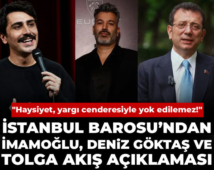 İstanbul Barosu’ndan Deniz Göktaş, Tolga Akış ve İmamoğlu açıklaması! “Bu cendereyi aşacağız”