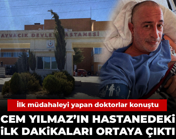 Cem Yılmaz’ın hastanedeki ilk dakikaları ortaya çıktı! İlk müdahaleyi yapan doktorlar konuştu