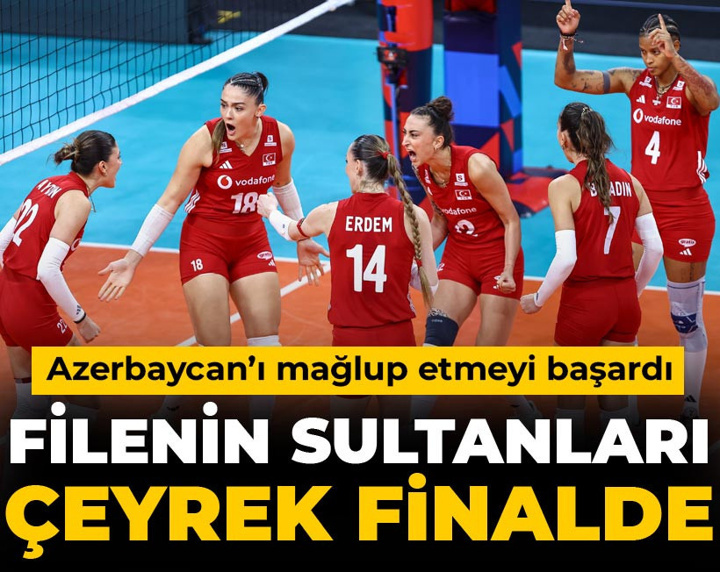 Harikasınız Filenin Sultanları: Çeyrek finaldeyiz! Rakibimiz de belli oldu