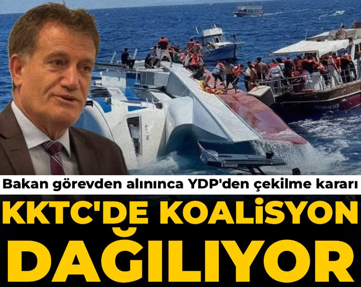 Son Dakika | KKTC Ulaştırma Bakanı görevden alınmıştı: YDP hükümetten çekildi