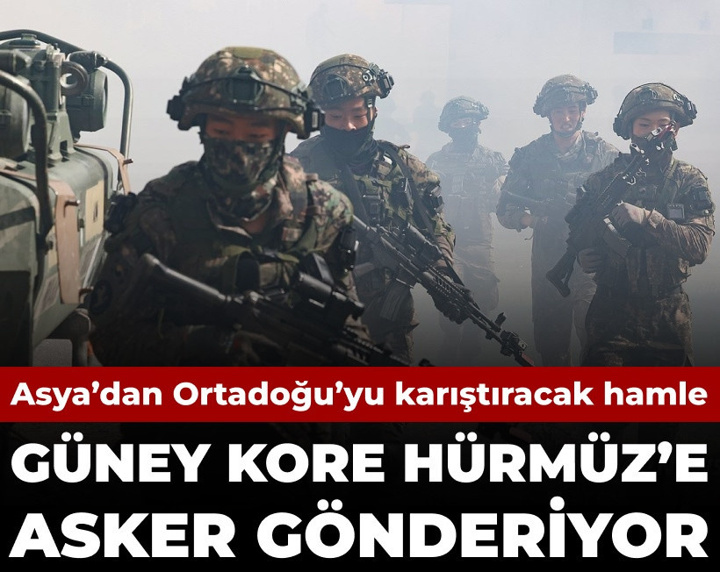 Güney Kore Hürmüz Boğazı'na asker gönderecek