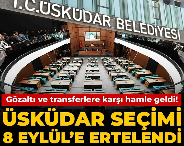 Son dakika | Üsküdar seçimi ertelendi! Meclis üyeleri seçime katılmadı