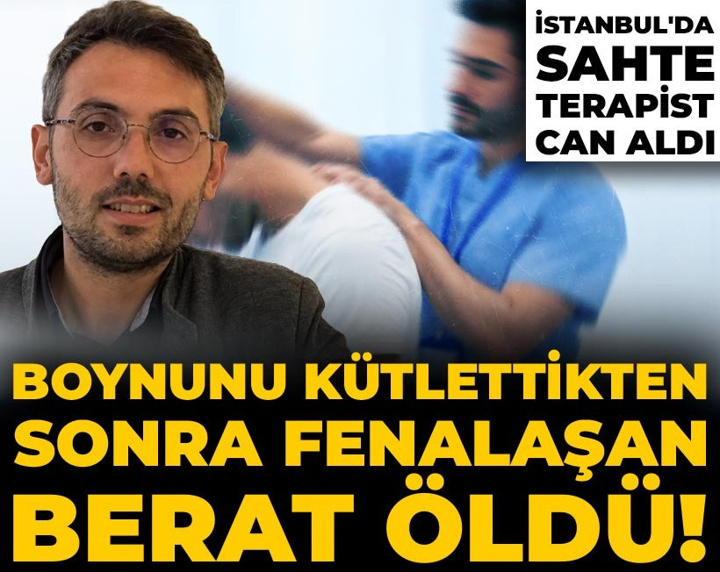 Boynunu kütlettikten sonra öldü: İstanbul'da akılalmaz olay... Hacamat ve masaj yaptırmak istemişti!