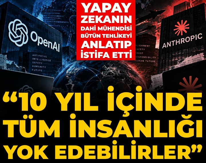 Dahi mühendis 'insanlık tehlike altında' deyip istifa etti! Tüm dünya bu yapay zeka savaşını konuşuyor