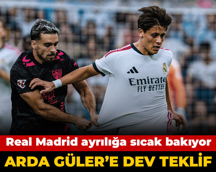 Arda Güler'e dev teklif: Real Madrid ayrılığa sıcak bakıyor