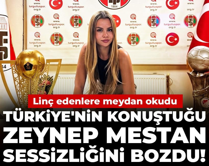 Türkiye'nin konuştuğu Zeynep Mestan sessizliğini bozdu! Linç edenlere meydan okudu