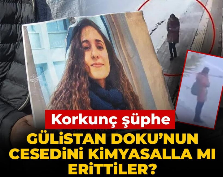 Son Dakika | Bakan Gürlek'ten Gülistan Doku açıklaması: Kimyasal maddeyle ortadan kaldırılmış olabilir