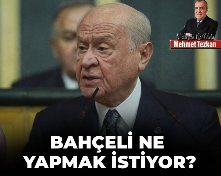 Bahçeli ne yapmak istiyor?
