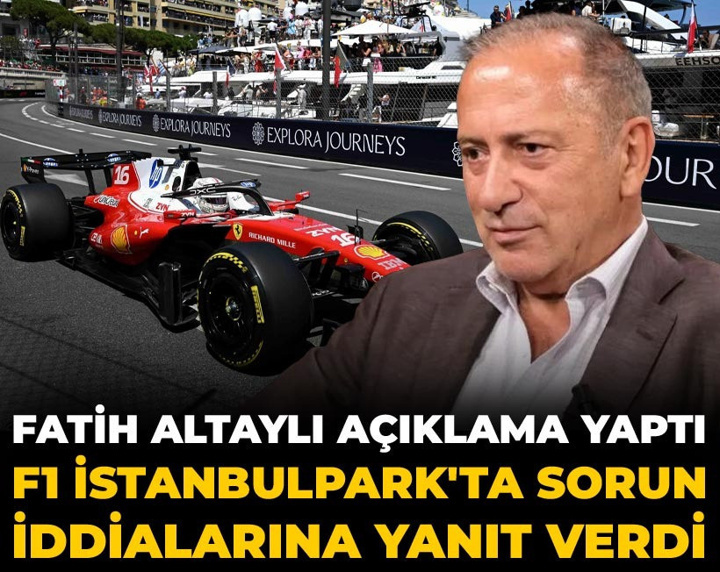 Fatih Altaylı açıklama yaptı: F1 İstanbulpark'ta sorun iddialarına yanıt verdi