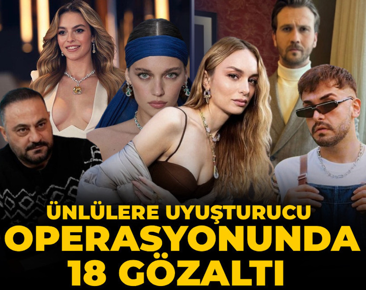 Son dakika | Aras Bulut İynemli, Melis Sezen ve şarkıcı Sefo gözaltında!