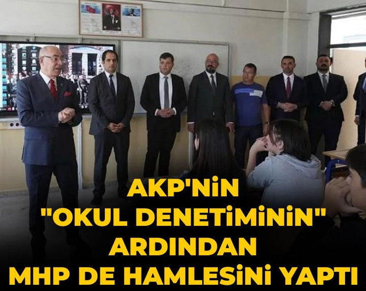 Okul müdürü duyurdu, tepki geldi: MHP yöneticileri sınıflara girdi