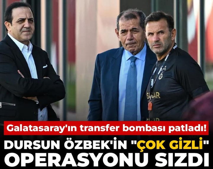 Dursun Özbek'in "Çok gizli" operasyonu sızdı: Galatasaray'ın transfer bombası patladı!