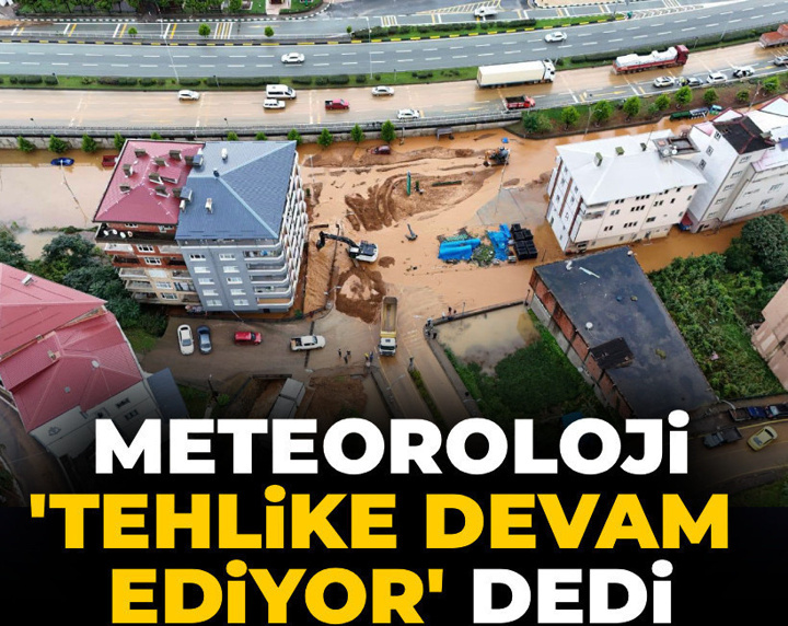 Dün sel yaşandı, bugün yeniden uyarı geldi: Karadeniz’de tehlike sürüyor