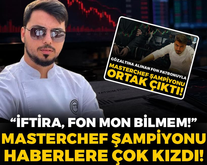 MasterChef Serhat Doğramacı 'tasfiye edilen fonun patronuyla ortak' haberlerine çok kızdı: İftira!