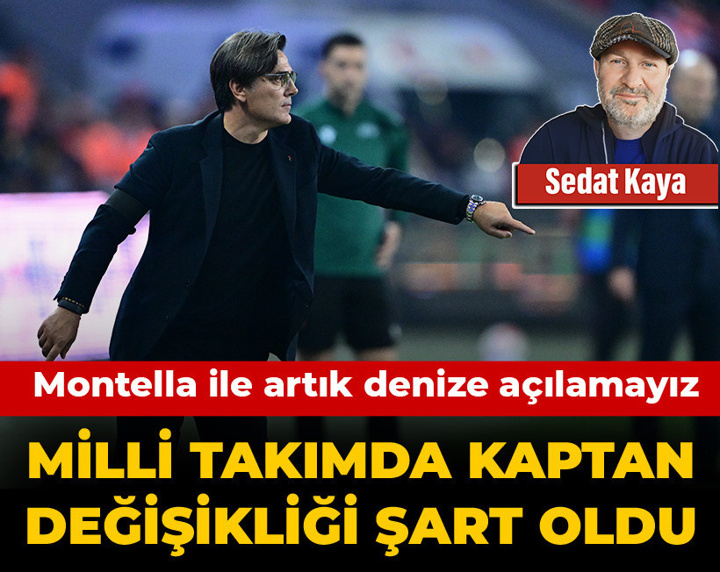 Milli takımda kaptan değişikliği artık şart oldu